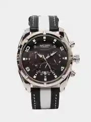 Белый мужские наручные часы Megir ML2076G, с хронографом, в подарочной упаковке