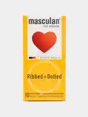 Презервативы Masculan 3 Classic с колечками и пупырышками, 10 штук