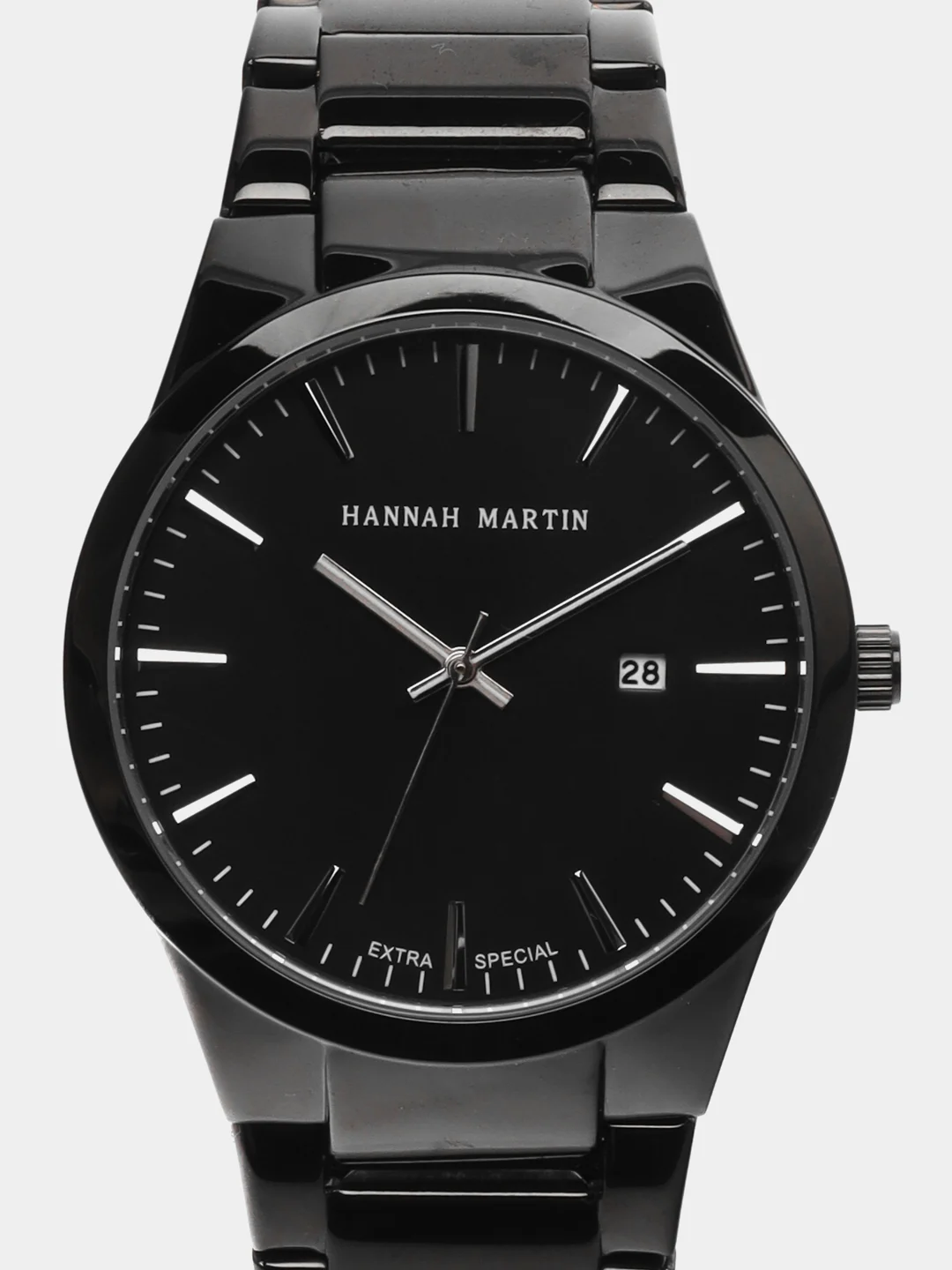 Белый мужские наручные часы Hannah Martin HM32, с календарём, в подарочной упаковке