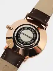 Коричневый мужские наручные часы Hannah Martin HM3320, в подарочной упаковке
