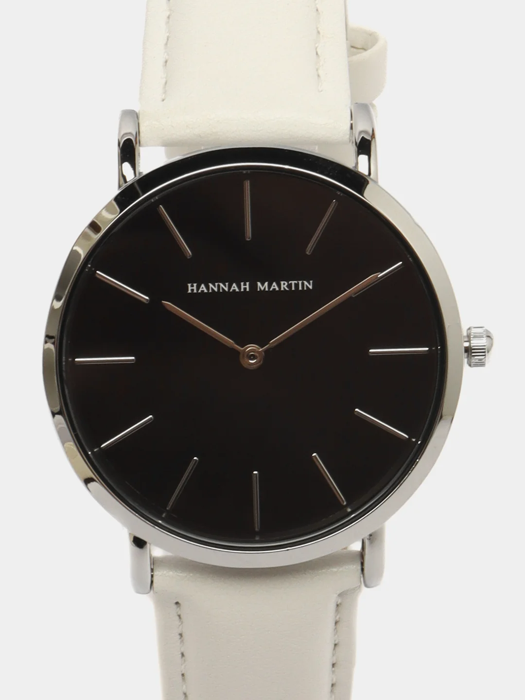 Прозрачный женские наручные часы Hannah Martin HM1119 в подарочной упаковке