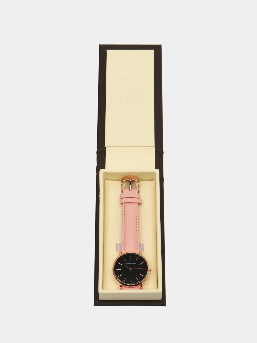Розовый женские наручные часы Hannah Martin HM12200, в подарочной упаковке