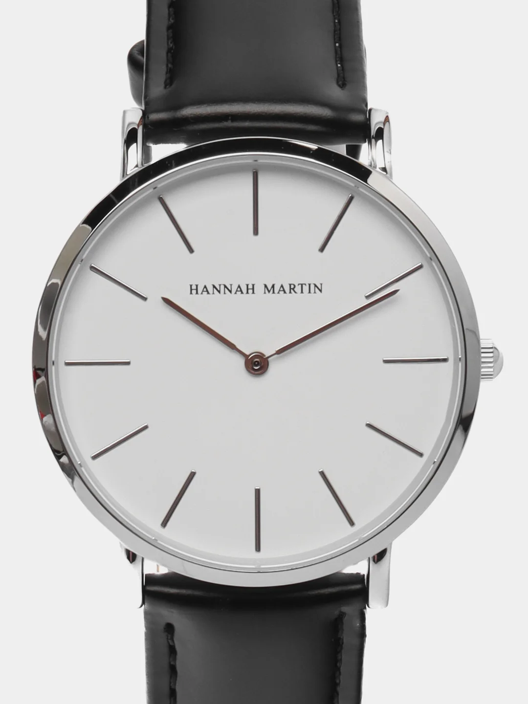 Серебряный мужские наручные часы Hannah Martin HM23, в подарочной упаковке