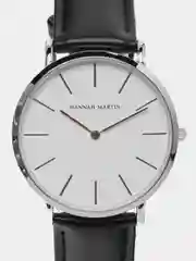 Серебряный мужские наручные часы Hannah Martin HM23, в подарочной упаковке