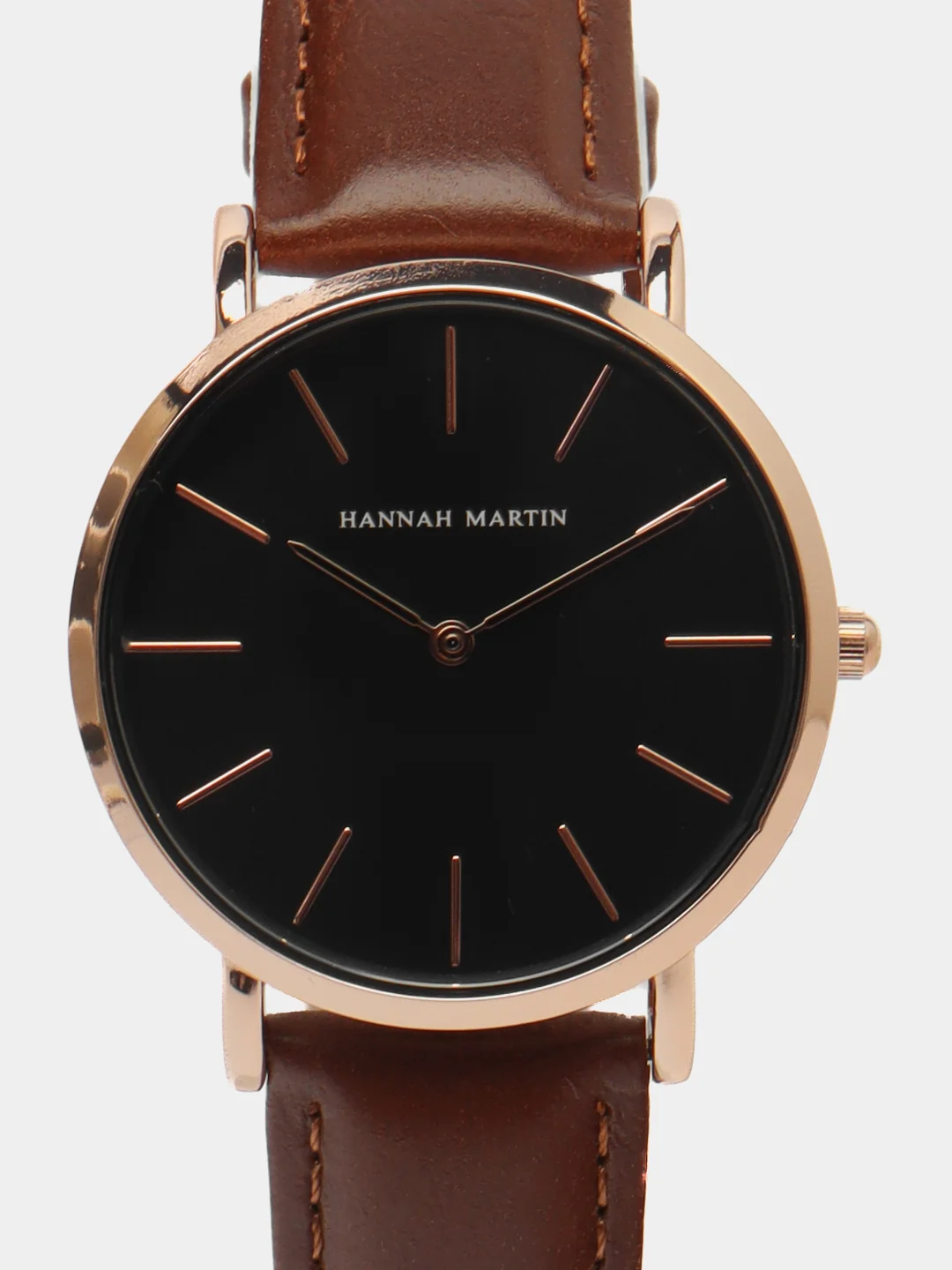 Коричневый мужские наручные часы Hannah Martin HMa0118, в подарочной упаковке