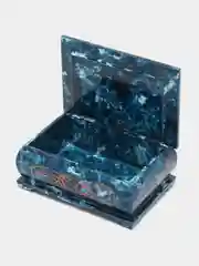Индиго шкатулка для хранения ювелирных украшений