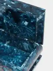 Индиго шкатулка для хранения ювелирных украшений