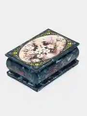 Индиго шкатулка для хранения ювелирных украшений