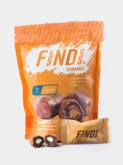 Конфеты финики с миндалем в глазури Findi CARAMEL, 150гр