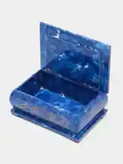 Лазурный шкатулка для хранения ювелирных украшений