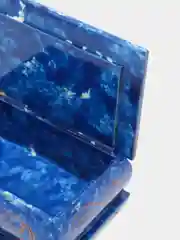 Лазурный шкатулка для хранения ювелирных украшений