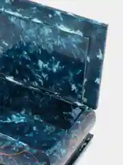 Приглушённый хаки шкатулка для хранения ювелирных украшений