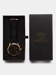 Черный мужские наручные часы Ochstin 6067B с хронографом в подарочной упаковке