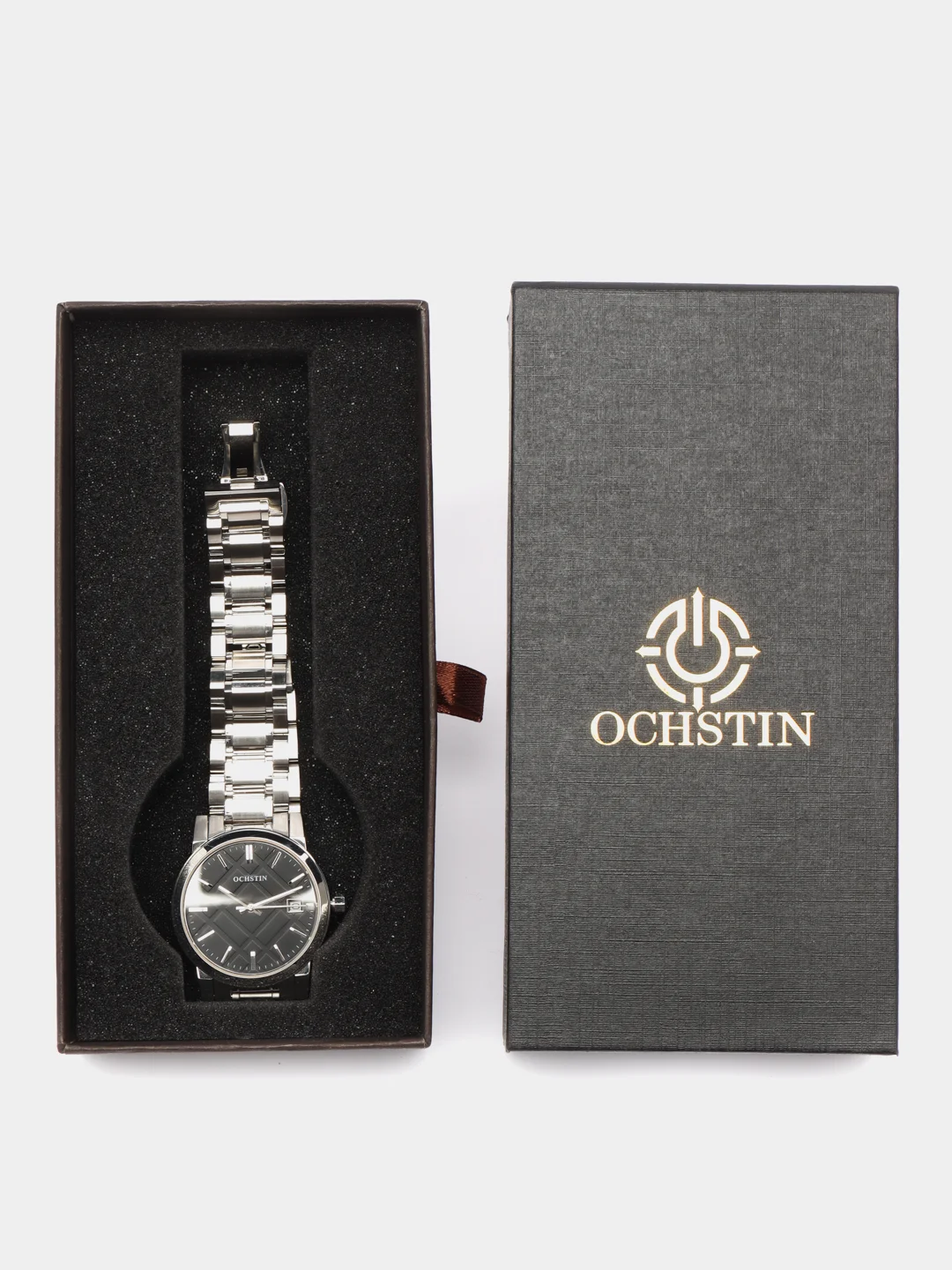 Серебряный женские наручные часы Ochstin 6009A в подарочной упаковке