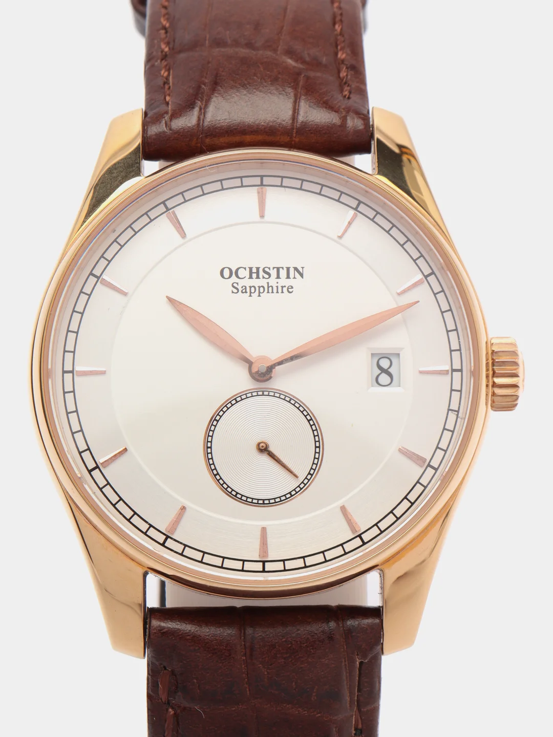 Бронзовый мужские наручные часы Ochstin 6005D в подарочной упаковке