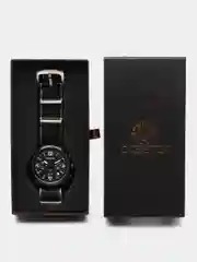Серебряный мужские наручные часы Ochstin 7047C с хронографом в подарочной упаковке