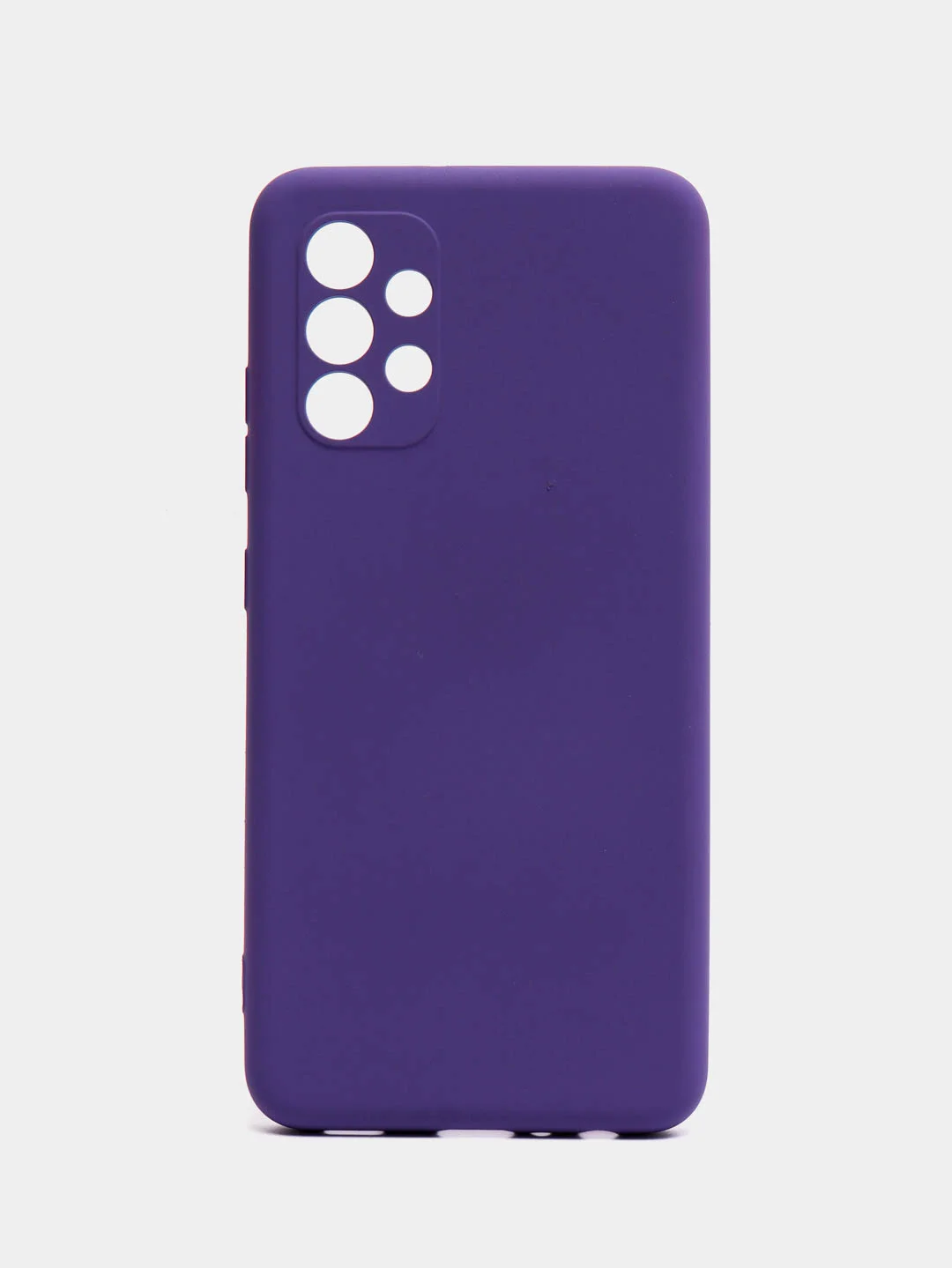 Фиолетовый чехол для Samsung S21FE, A23, A12, A33, A31, A32, A03 M32 4G, с защитой камеры и бортами