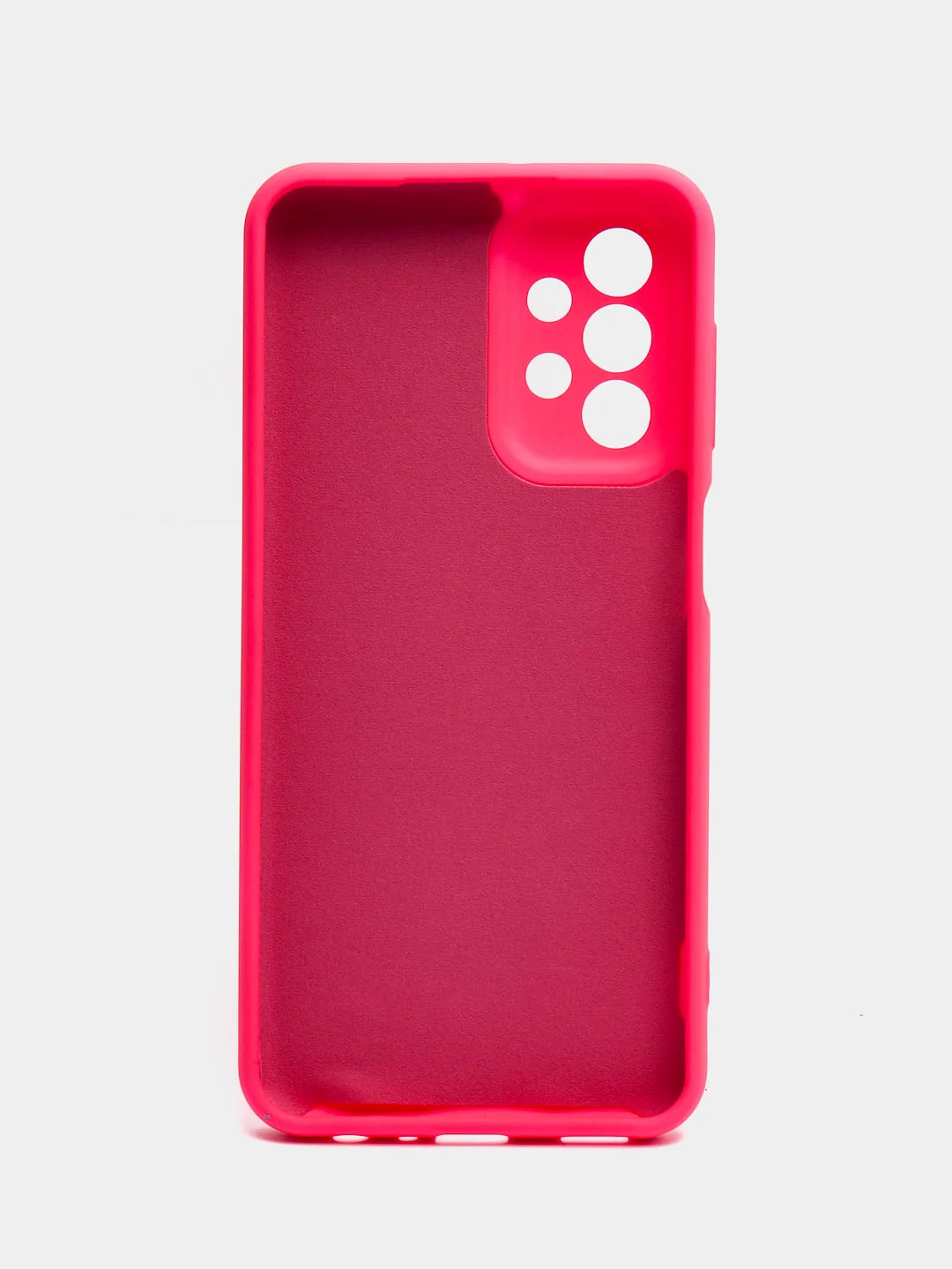 Фуксия чехол для Samsung S21FE, A23, A12, A33, A31, A32, A03 M32 4G, с защитой камеры и бортами