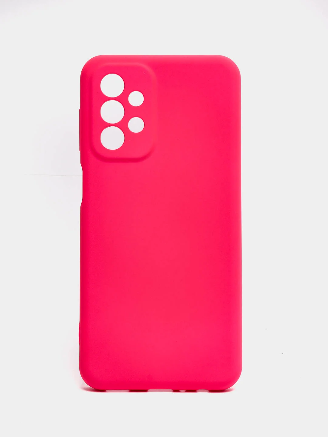 Фуксия чехол для Samsung S21FE, A23, A12, A33, A31, A32, A03 M32 4G, с защитой камеры и бортами