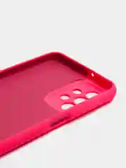 Фуксия чехол для Samsung S21FE, A23, A12, A33, A31, A32, A03 M32 4G, с защитой камеры и бортами
