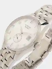 Золотой мужские наручные часы Ochstin 6005C с металлическим браслетом и календарём