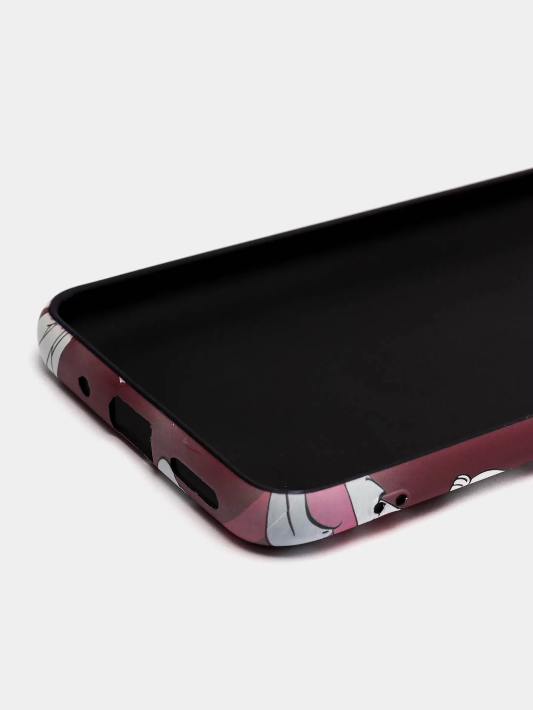 Вишнёвый чехол с рисунком светящийся для iPhone 11, светящийся