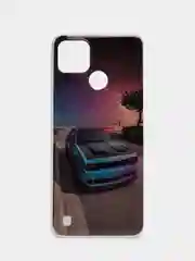 Пурпурный чехол для телефона Realme 8i, Realme C35, Realme C11 2021 / C20, 9i,  C21Y, с картинками