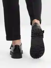 Черный лоферы женские