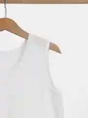 Майка белая для мальчика и девочки, хлопок