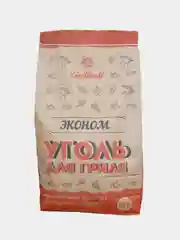 Уголь древесный для гриля "Эконом", пакет 26л.