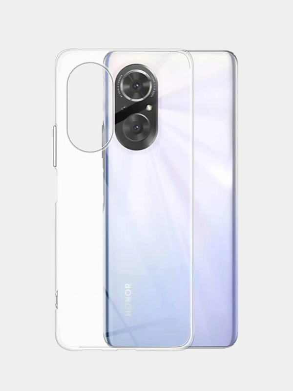 Чехол для Honor 50, Huawei Nova 9, Хонор 50, Хуавей Нова 9, прозрачный, силиконовый