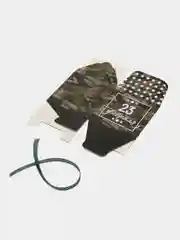 Приглушённый хаки коробка пожарочная, новогодняя, "С Новым 2025 годом!" 12 х 12 х 12 см