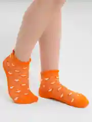 Рыжий носки детские ЮстаТекс, летние, с перфорацией и рисунком, на 4-5 лет
