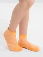 Манго носки детские ЮстаТекс, летние, с перфорацией и рисунком, на 4-5 лет