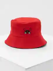 Красный панамка двусторонняя