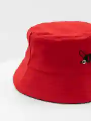 Красный панамка двусторонняя