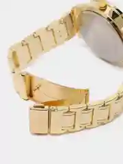 Индиго женский подарочный набор: наручные часы с браслетом