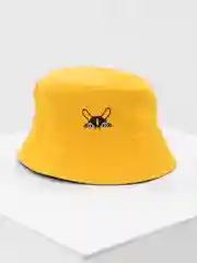 Желтый панамка двусторонняя