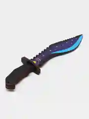 Индиго деревянный нож Кукри / игрушечное оружие / Древнее серебро, Арес, Пророк, Созвездие, Сила