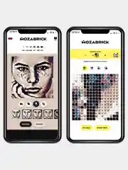 Бесконечный фото-конструктор из фотографий Mozabrick Color, набор S, 51 х 51 см, 7131 деталей
