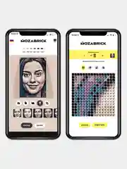 Бесконечный фото-конструктор из фотографий Mozabrick Color Набор M, 51х76 см 10733 деталей