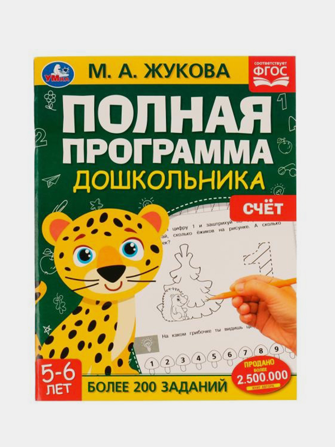 Книга Умка Полный годовой курс, 5-6 лет, М.А. Жукова купить по цене 121 ₽ в  интернет-магазине Магнит Маркет