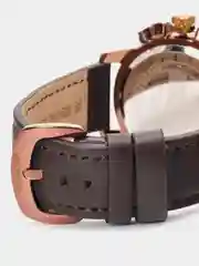 Коричневый мужские наручные часы Ochstin 6075A с хронографом в подарочной упаковке