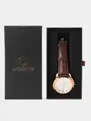Коричневый мужские наручные часы Ochstin 6059B с хронографом в подарочной упаковке