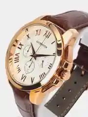 Коричневый мужские наручные часы Ochstin 6059B с хронографом в подарочной упаковке