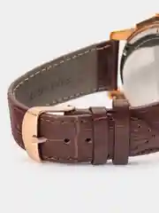 Коричневый мужские наручные часы Ochstin 6059B с хронографом в подарочной упаковке