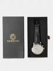 Серый мужские наручные часы Ochstin 6066A с хронографом в подарочной упаковке