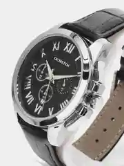 Серебряный мужские наручные часы Ochstin 6059B с хронографом в подарочной упаковке