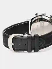 Серебряный мужские наручные часы Ochstin 6050A с хронографом в подарочной упаковке