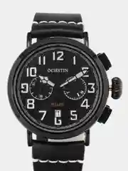 Черный мужские наручные часы Ochstin 6077A с хронографом в подарочной упаковке